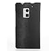 HTC One Max Case - Poetic HTC One Max Case [FlipBook Series] - [Lightweight] [Professional] PU Leather Protective Flip Cover Case for HTC One Max Black (3 Year Manufacturer Warranty From Poetic)