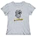 T-Shirt Womens Heather Gray " I&acirc;TMM INNOCENT Tibetan Spaniel " Dogs