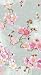 Caspari Plum Blossom Paper Guest Towels, 15-Count, Silver