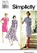 Simplicity 7670 Sewing Pattern Dress Slim Flared Skirt Size 8 - 14