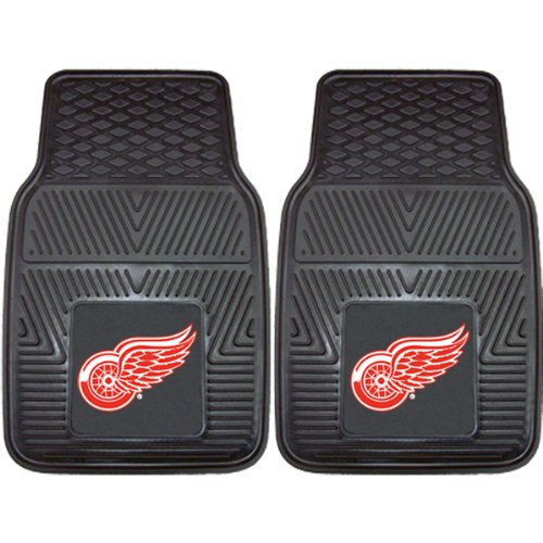 Fanmats Detroit Red Wings 2 Piece Heavy Duty Vinyl Car Mats