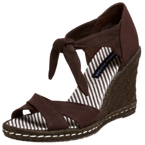 Buy Tommy Hilfiger Women's Sabrina Espadrille,Dark Brown,9 M online at Discounted New and Used prices. Delivered to your door with Childrens Toyshop.com