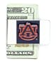 College Large Money Clip - Auburn Tigers