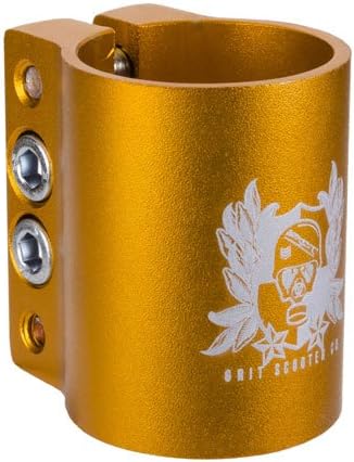 Grit Pro Scooter Quad Clamp 34.9mm (Gold )