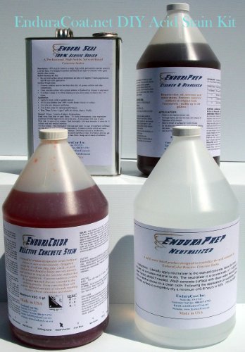 Acid Stain DIY Kit w/ 100% Acrylic Sealer