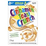 General Mills Cinnamon Toast Crunch Cereal 45.75 Total Ounce Two Bag Value Box