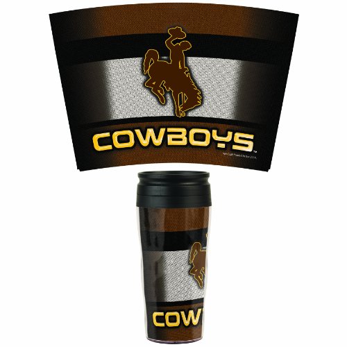NCAA Wyoming Cowboys 16-Ounce Travel Mug