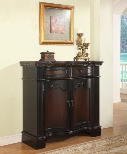 Powell Fluted Pilaster 2-Door and Cherry