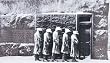 Breadline in the Snow, F.D.R. Memorial, Washington - Striking 16x20-inch Photographic Print by Carol M. Highsmith