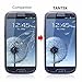 Galaxy S3 Screen Protector,TANTEK [Bubble-Free][HD-Clear][Anti-Scratch][Anti-Glare][Anti-Fingerprint] Premium Tempered Glass Screen Protector for Samsung Galaxy S3, [1Pack]