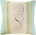 C&F Home Natural Shells Seahorse Pillow 18x18