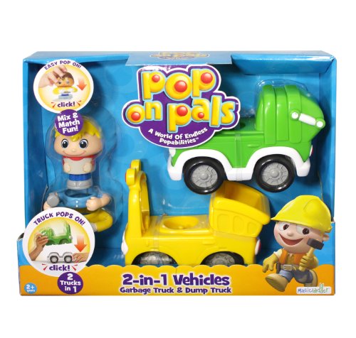 Pop On Pals Trash/Construction Set
