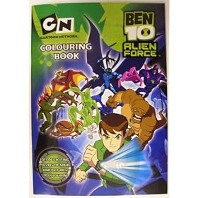 Ben 10 Alien Force: Colouring Activity Book