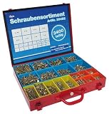 DEMA Schraubensortiment 3400 tlg. im Systemkoffer
