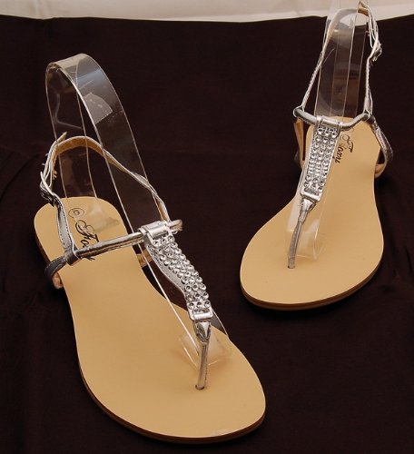 Aphrodite Roman Sandals by Foxy - Gladiator Sandals Roman Flats Choose from Black, White, Gold, Brown