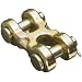 Peerless 8057635 Steel Twin Clevis Mid Link, Peer-Gold, 7/16"-1/2" Trade, 11300 lbs Load Capacity, (Pack of 5)