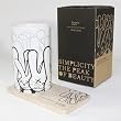 SYNC - [Rabbit] Graphic Mug / Wood Coaster - No Handle (4.4 inch height)