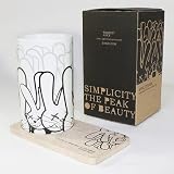 SYNC - [Rabbit] Graphic Mug / Wood Coaster - No Handle (4.4 inch height)