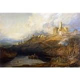 Warkworth Castle, Northumberland, by J.M.W. Turner (Print On Demand)