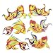 Chinese New Year Glitter Fish Cutouts - Party Decorations & Wall Decorations