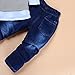 puseky 2pcs Toddler Baby Boys Bow Tie Shirt Tops+Denim Pants Gentleman Clothes Outfits for Baby Boys 4T 5T
