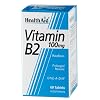 HealthAid Vitamin B2 (Riboflavin) 100mg - Prolong Release - 60 Tablets