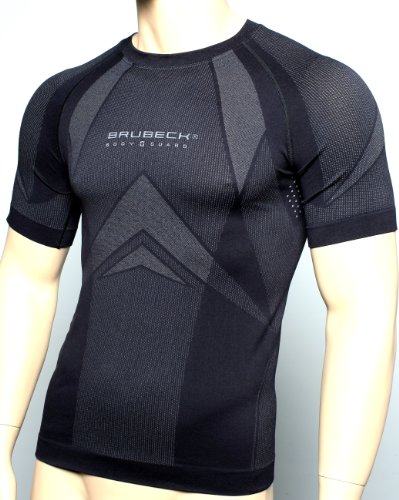 Brubeck ® Herren Funktionsunterwäsche / Ski Unterwäsche – Kurzarm Shirt – DRY Body Guard