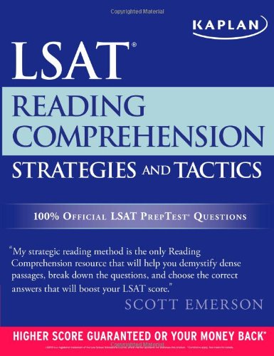 kaplan lsat reading comprehension strategies and tactics kaplan lsat strategies and tactics
