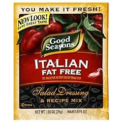 Good Seasons Salad Dressing & Recipe Mix, Fat Free Italian, 1.05-Ounce Packets (Pack of 24)