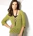 Per Una 34 Sleeve Zig Zag Knitted Indiana Jumper