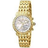 Invicta Women's 5371 Angel Diamond Gold-Tone Chronograph Watch
