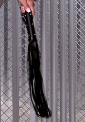 Cat-O-Nine-Tails Whip (Black;One Size)