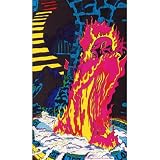 (22x32) Rege Rising (Satan in Fire) Art Poster Print