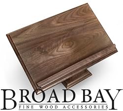 Walnut Bible Holder Cookbook Stand Walnut Crafted from Solid Walnut Wood - Best Quality Heirloom Gift Idea MADE IN THE USA!