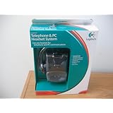 Logitech 980114 Corded Headset System for Telephone and PC with Automatic Switch