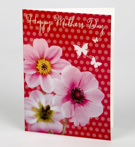 Floral Photo Mother's Day Card