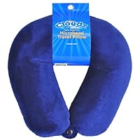Cloudz Microbead Travel Neck Pillow - Navy