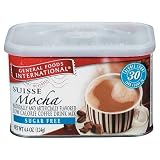 GeneralFoodsInternationalSugarFreeSuisseMochaCoffeeDrinkMix,4.4-OunceTins