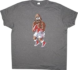Nintendo Mike Tyson's Punch-Out!! Bald Bull Gray T-Shirt