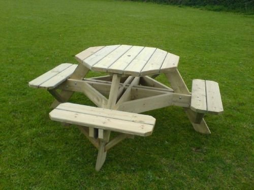 Hexagonal Picnic Bench