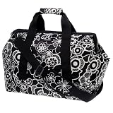 All Rounder LARGE Fleur Black Reisenthel Doctor Bag Satchel