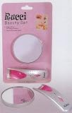 Heated Eyelash Curler Set with Suction Cup Mirror