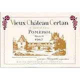 Vieux Chateau Certan 1er Grand Cru Pomerol Label Kitchen Towel, French oversize wine steward towel
