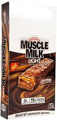 CytoSport Muscle Milk Light Bar, Vanilla Toffee Crunch, Pack of 12