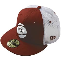 Sector 9 Capital Cap Adult Fitted Casual Wear Hat/Cap - Red/White
