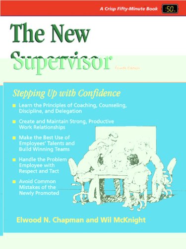 the new supervisor 4th edition stepping up with confidence fifty minute