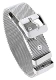 7.5 in. Stainless Steel Belt Buckle Mesh Bracelet