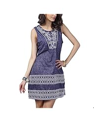 A-line Summer Sleeveless Polyester Embroidered General Print Evening Dress 