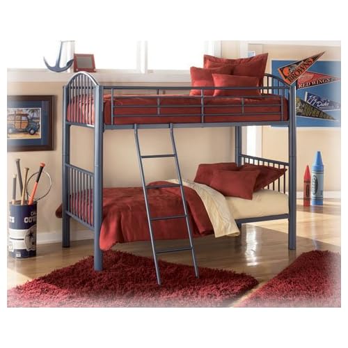 Quintessentials Metal Twin/Twin Bunk Bed by Ashley Furniture