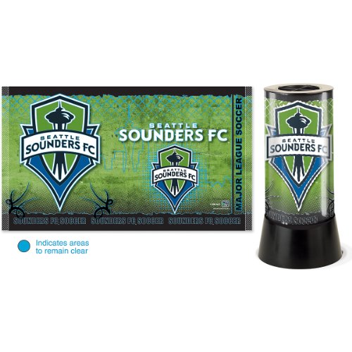 MLS Seattle Sounders FC Rotating Lamp MLS Seattle Sounders FC Rotating Lamp